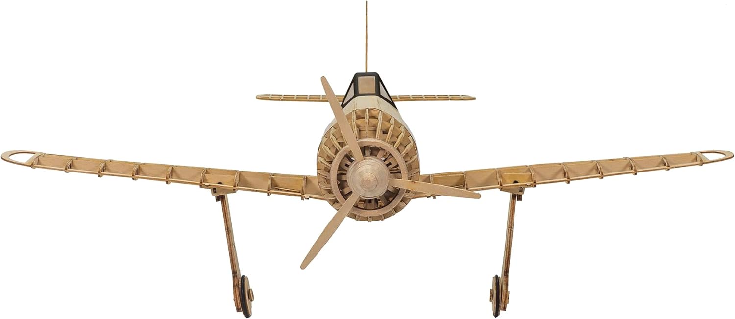 1/23 Dancing Wings Hobby  FW-190A Fighter 460mm 3D Jigsaw Woodcraft Model #VX19